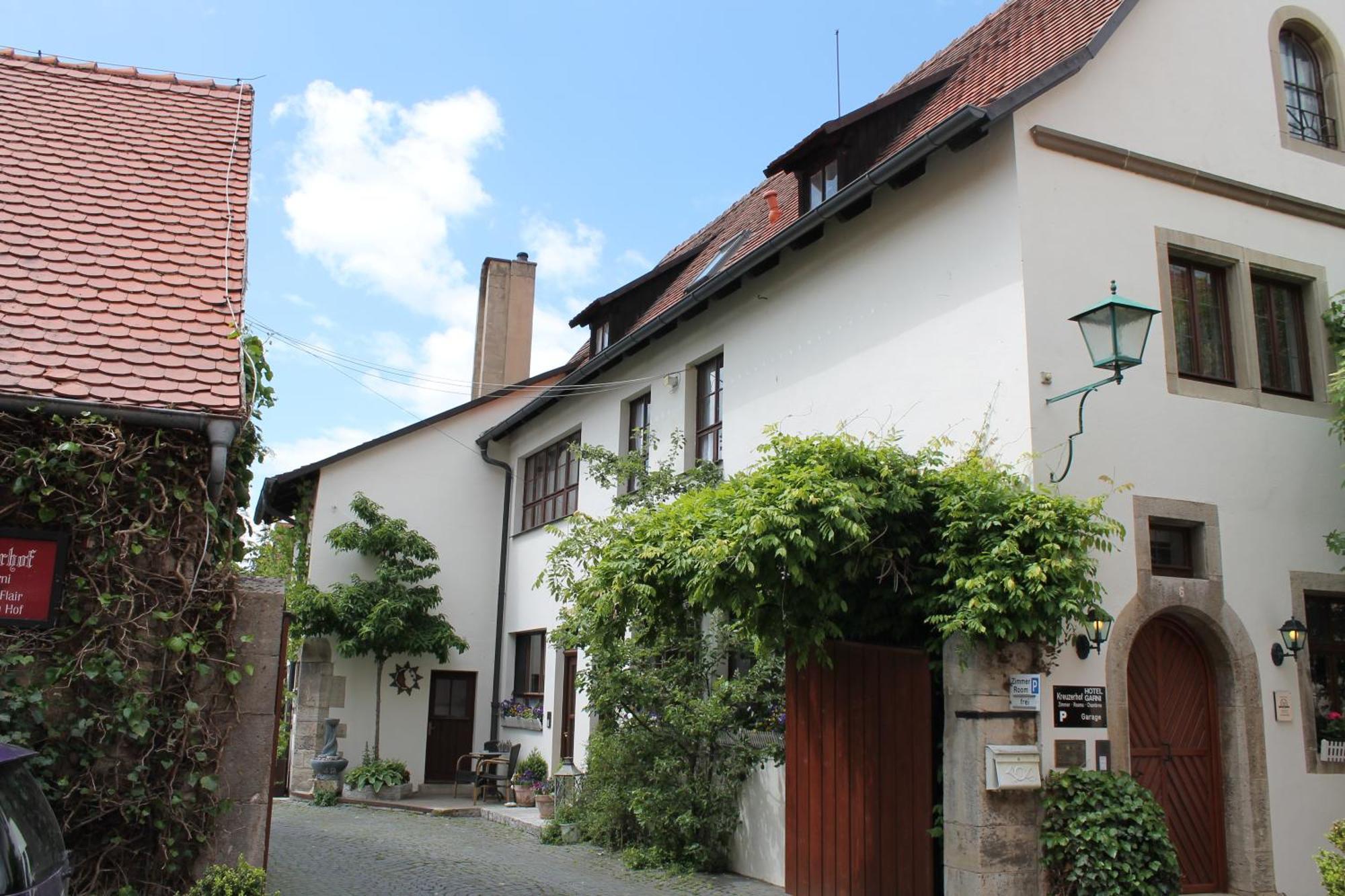 Kreuzerhof Hotel Garni Rothenburg ob der Tauber Zewnętrze zdjęcie