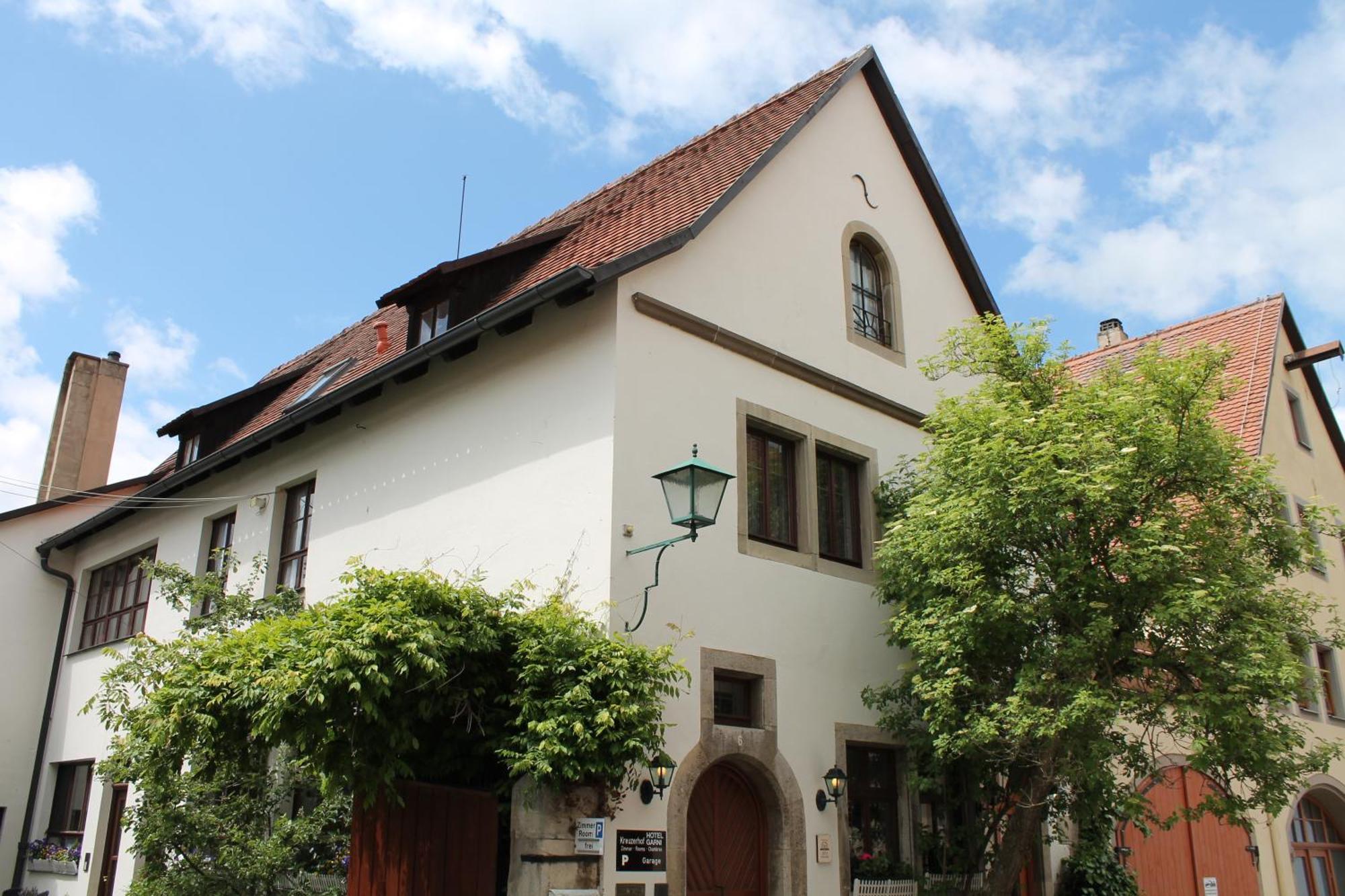 Kreuzerhof Hotel Garni Rothenburg ob der Tauber Zewnętrze zdjęcie
